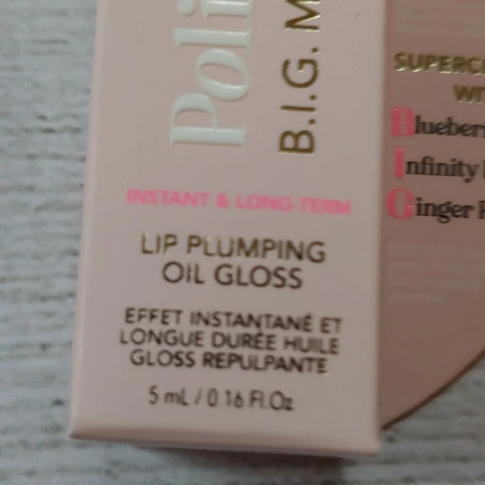 Polite Society B.I.G.‎ Mouth Lip Plumping Oil Gloss – New In Box